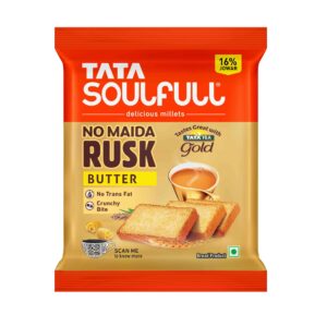 Tata Soulfullbno Maida Rusk Butter 183Gm