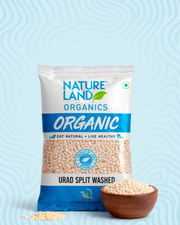 Natureland Organic Urad Split Washed 500G