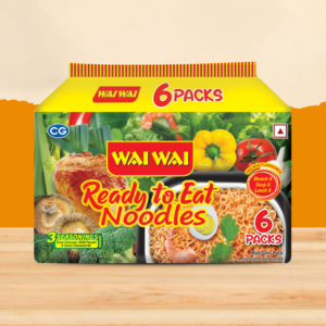 Wai Wai Ready To Eat Noodles Veg Masala Fvlr 50G