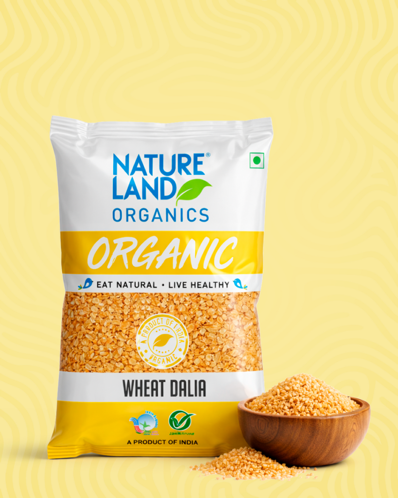 Nature Land Organic Wheat Dalia 500G