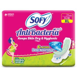 Sofy Anti Bacteria Slim 7Pads Xl