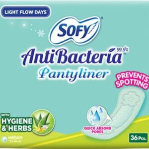 Sofy Pantyliner Antibacteria 36N