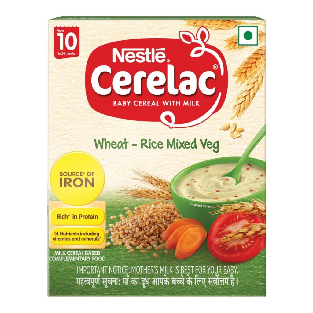Nestle Cerelac 3 W R M Veg 330Gm