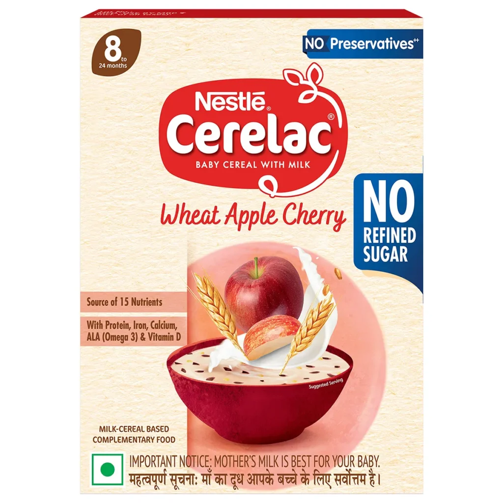 Nestle Cerelac Wheat Apple Cherry 360