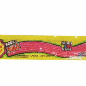 Chupa Chup Sour Belt Strawberry Flvr 9G+1.8Gg