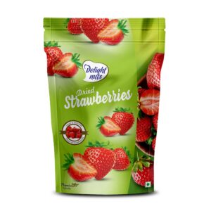 Delight Nuts Dried Straberries 150Ggm