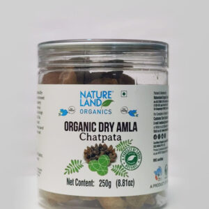 Nature Land Organic Dry Amla Chatpata 250G