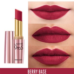Super Mtte Lakme Lipstic Berry Base 3.5Gm
