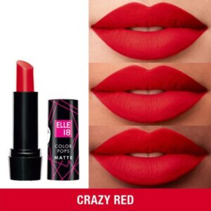 Elle 18 Color Pops Matte Crazy Red R31 4.3G