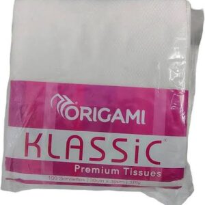 Origami Klassic Sft Premium Tissues 100Serviettes