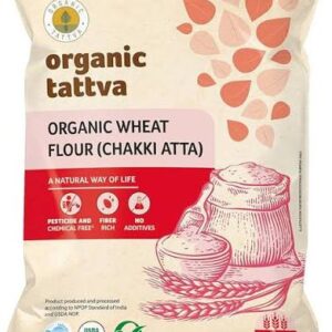Organic Tattva Wheat Flour Chakki Atta 1Kg