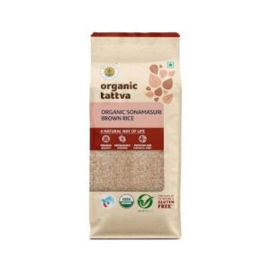 Organic Tattva Sonamasuri Rice Brown 1Kg