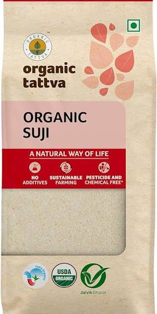 Organic Tattva Suji 500 G