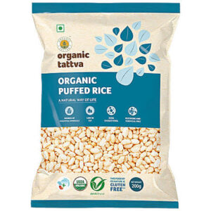 Organic Tattva Puffed Rice 200 G
