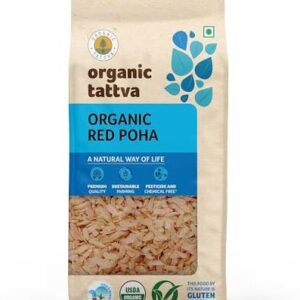 Organic Tattva Red Poha 500G
