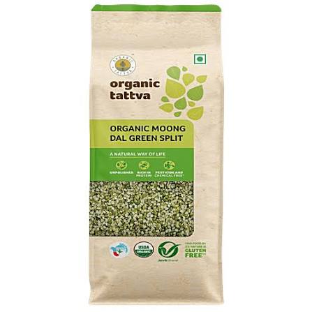 Organic Tattva Organic Moong Dal 500G