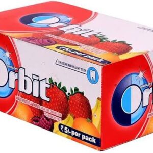 Orbit Mixed Fruit Flavour Chewing Gum 3.3 G