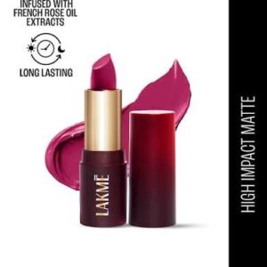 Lakme Forver Matte Lipstk Cp 12 4.5G
