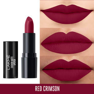 Lakme Cusion Mat Lipstk Cr7 Red Crimson 4 6G
