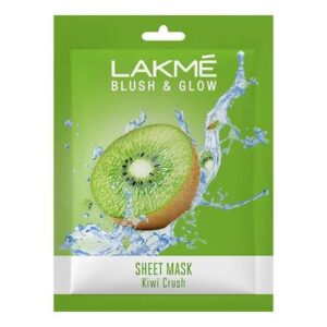 Lakme Blush And Glow Sheet Mask Kiwi Crush 25Ml