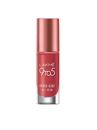 Lakme 9To5 Overtime Shine Pink Pace Nail Color 6Ml