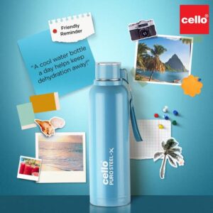 Cello Puro Pop 530Ml Insulated Water Bottle