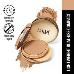Lakme 9 T0 5 W N Dry Compact 20 Nude 9Gm