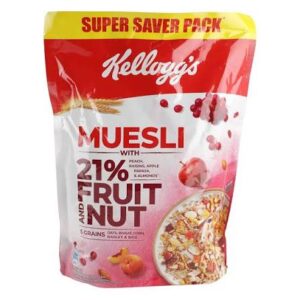 Kelloggs Muesli Fruit,Nut &Seeds 750G