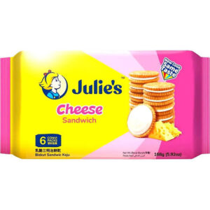 Julies Cheese Sandwich Biscuit 168G