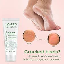 Jovees Foot Creamand Scrub 100G