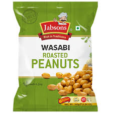 Jabsons Wasabi Roasted Peanuts 140G