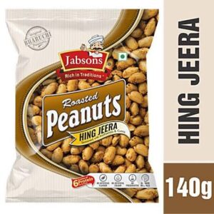 Jabsons Roasted Peanuts Spicy Masala 140Gm