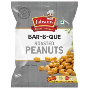 Jabsons Roasted Peanuts Barbq 140G
