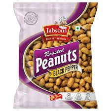 Jabsons Roasted Peanuts Blc Papper 140G