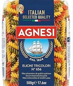 Italian Selected Qulty Agnesi Pasta Tricolour 500G