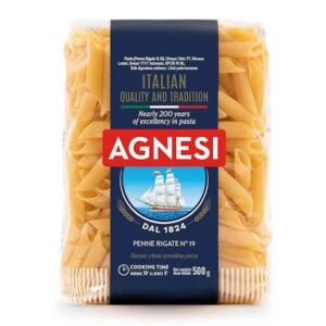 Italian Selected Quality Agnesi Penne Rigate N*19