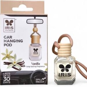 Iris Car Hanging Pod Vanilla 10Ml