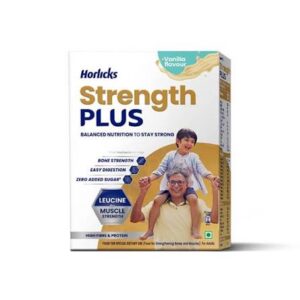 Horlicks Strength Plus Vanilla Flavour350g