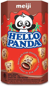 Hello Panda Fun Filled Biscuit Treasts 55G