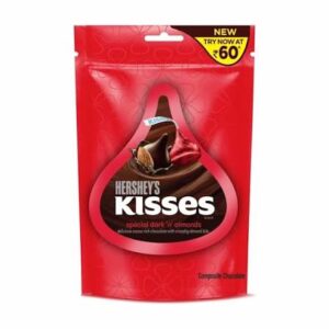 Hersheys Kisses Special Drk N Almonds 33.6G