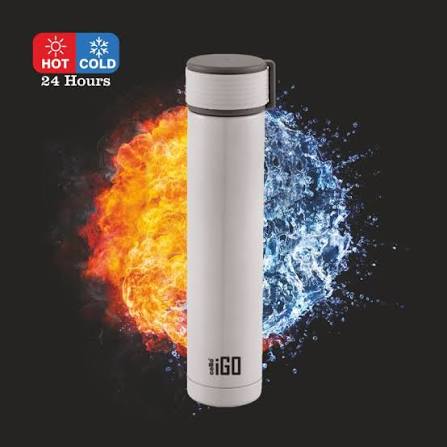 Cello Igo Vacusteel Flask 280Ml