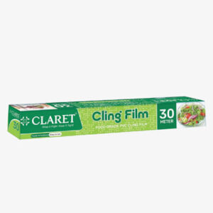 Claret Pvc Cling Film 30 Meter 300Mm 1U