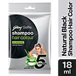 Godrej Shampoo Hair Colour Natural Black 1 18Ml