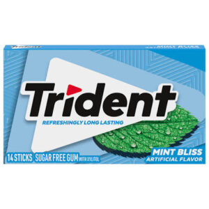 Trident Refreshing Long Lasting Mint Bliss