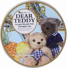 Dear Teddy Coconut Biscuits With Pineapple Jam 150