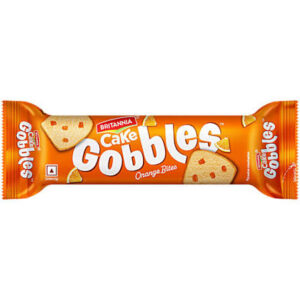 Britannia Gobbles Orange Bites 30G