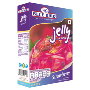 Blue Bird Veg Jelly Crystals Strawberry 100G