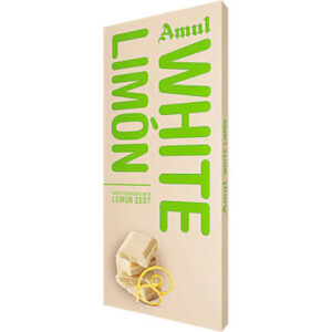 Amul White Lemon Chocolate 150G
