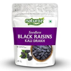 Naturoz Seedless Black Raisins 200G