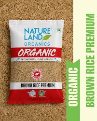 Nature Land Organics Premium Brown Rice 1 Kg